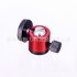 Tripod Gimbal 1 4 Screw Mini Ball Head Small PTZ Micro Single Camera Mount Bracket red