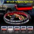 Truck Tailgate Side Bed Light Strip Bar Tuning Signal Light for Truck Off road Vehicles black