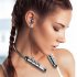 True Wireless Bluetooth Headset Neckband Headphones Stereo Binaural Sports Earphones Bt22 Pink