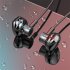 True Wireless Bluetooth Headset Neckband Headphones Stereo Binaural Sports Earphones Bt22 Pink