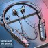 True Wireless Bluetooth Headset Neckband Headphones Stereo Binaural Sports Earphones Bt22 Pink