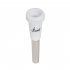 Trumpet Mouthpiece Metal ABS For Bach Trumpet Musical Instruments Parts white
