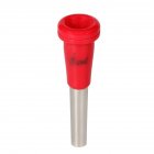 <span style='color:#F7840C'>Trumpet</span> Mouthpiece Metal ABS For Bach <span style='color:#F7840C'>Trumpet</span> Musical Instruments Parts red