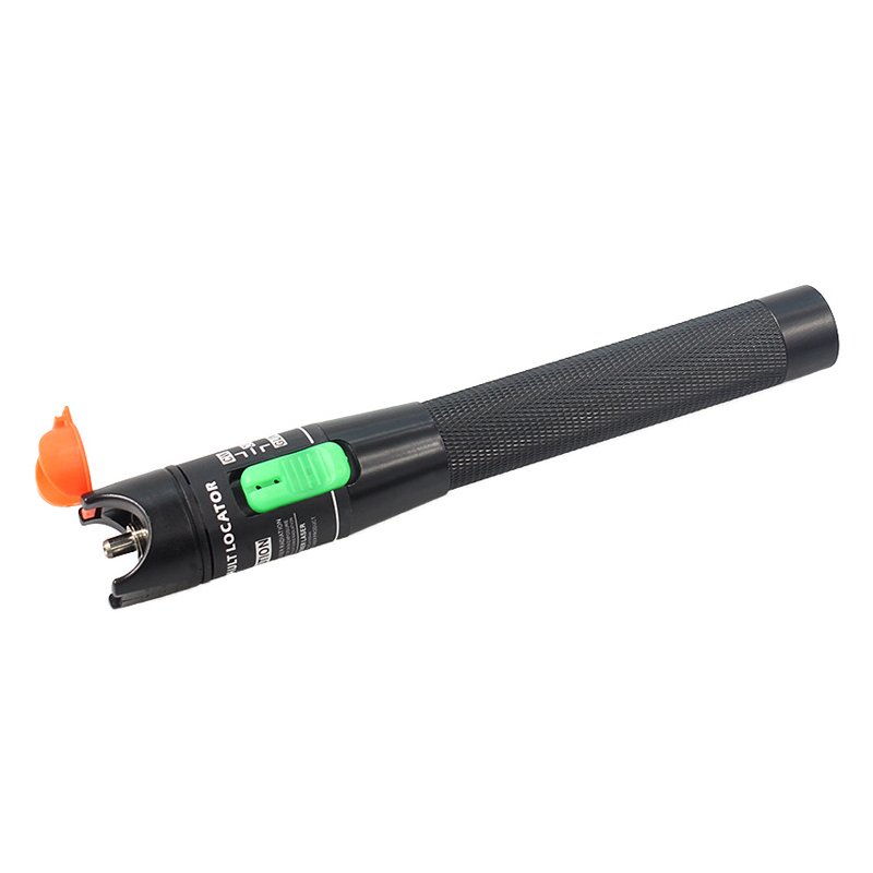 Optical Fiber Visual Fault Locator Fiber Optic Cable Tester Meter Red Light Pen with 2.5mm Universal Connector for FC/SC / ST Connector  