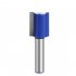 Tungsten Steel Alloy 8mm Shank Double Blades Straight Milling Tool 9 piece set