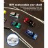 Turbo Racing 1 76 Colorful Rc Car Mini Full Proportional With Remote Electric Rtr Kit Control Toys For Kids Grown up Red no remote control