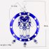 Turkish Blue Red Eye Hanging Pendant Lucky Charm Wall Blessing Protection Art Home Decor blue