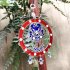 Turkish Blue Red Eye Hanging Pendant Lucky Charm Wall Blessing Protection Art Home Decor blue