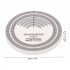 Turntable Strobe Disc Stroboscope Disc Tests Professional LP Turntables Record Disc Calibration Disc Rotational Speed Detection For Vinyl Record Player 33 45RPM