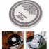 Turntable Strobe Disc Stroboscope Disc Tests Professional LP Turntables Record Disc Calibration Disc Rotational Speed Detection For Vinyl Record Player 33 45RPM