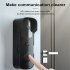 Tuya Smart Video Doorbell Wifi 1080p Home Wireless Two Way Video Intercom Door Bell Pir Motion Detection Ip Camera White