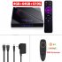 Tv Box Android 10 0 H96 Max H616 Media Player Dual Frequency Wifi Smart  Tv  Box 4 64g 4 64G British plug I8 Keyboard