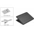 Twin Panel Folding Solar Charger and Power Bank with a 10 000 mAh battery will keep you charged on your next camping trip