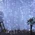 Twinkle Star 300 LED Window Curtain String Light Wedding Party Home Wall Decorations  Warm White White