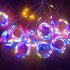 Twinkle Star 300 LED Window Curtain String Light Wedding Party Home Wall Decorations  Warm White color