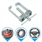 Two Jaw Twin Legs Bearing Gear Puller Remover Hand Tool Removal Kit Bearing Puller Splitter Tool for Wheel Hub Gear Pinion