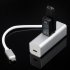 Two Port USB 3 0   Type C Hub makes adding accessories to your MacBook quick and easy for charging and transferring files 