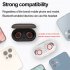 Tws Bluetooth compatible 5 0 Wireless  Stereo  Earphone In ear Noise Cancelling Waterproof Headphones Headset With Charging Case black red