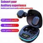 Tws G9s Earphones Bluetooth-compatible 5.1 Wireless Gaming Headset Noise Cancelling Compatible For Xiaomi Iphone Earplugs With Charging Box black