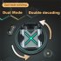 Tws K89 Bluetooth compatible Earphones In ear Noise Canceling Mechanical Style Wireless Gaming Headphones Purple
