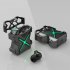 Tws K89 Bluetooth compatible Earphones In ear Noise Canceling Mechanical Style Wireless Gaming Headphones Grey