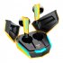 Tws Wireless Bluetooth 5 1 Earphones Low Latency Hi fi Stereo Noise Canceling Headset with Microphone T32 Yellow