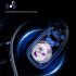 Tws Wireless Bluetooth Headphones Touch Control Ear Clip Bone Conduction Noise Reduction Headset White