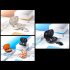 Tws Wireless Bluetooth Headphones Touch Control Ear Clip Bone Conduction Noise Reduction Headset White