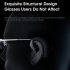 Tws Wireless Bluetooth Headphones Touch Control Ear Clip Bone Conduction Noise Reduction Headset White