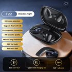 Tws Wireless Bluetooth Headphones Touch Control Ear Clip Bone Conduction Headset