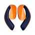 Tws Wireless Bluetooth Headphones Touch Control Ear Clip Bone Conduction Noise Reduction Headset White