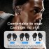 Tws Wireless Bluetooth compatible Headphones Hifi Sound Music Earbuds Noise Cancelling Sports Headset With Mic Ax9 black
