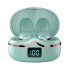Tws Wireless Bluetooth compatible 5 0 Headset Mini Binaural In ear Stereo Noise Reduction Touch control Earphones Cherry Blossom Pink