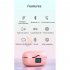 Tws Wireless Bluetooth compatible 5 0 Headset Mini Binaural In ear Stereo Noise Reduction Touch control Earphones Cherry Blossom Pink