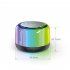 Tws Wireless Bluetooth Speaker Colorful Rgb Light Audio Portable Player Usb Outdoor Speaker Black BT 516