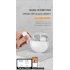 Tws Wireless  Earphones For Iphone Sports Earphones With Microphone Bass Air Pro 6 black