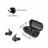 Tws Wireless  Stereo  Headphones Bluetooth compatible 5 0 In ear Noise Reduction Waterproof Earbuds Headset With Charging Case White