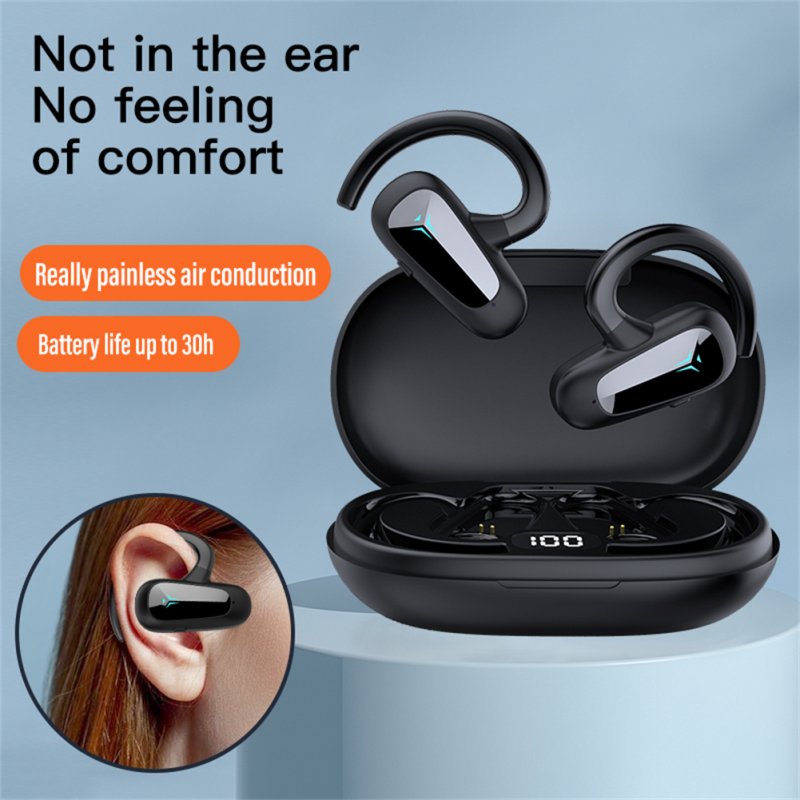 Tws-t8 Air Conduction Earphones Bluetooth Noise Cancelling Hi-fi Stereo Headset