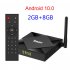 Tx6s Tv  Box H616 Quad core Android 10 0 WiFi Allwinner Smart Tv  Box 2 8G BU plug
