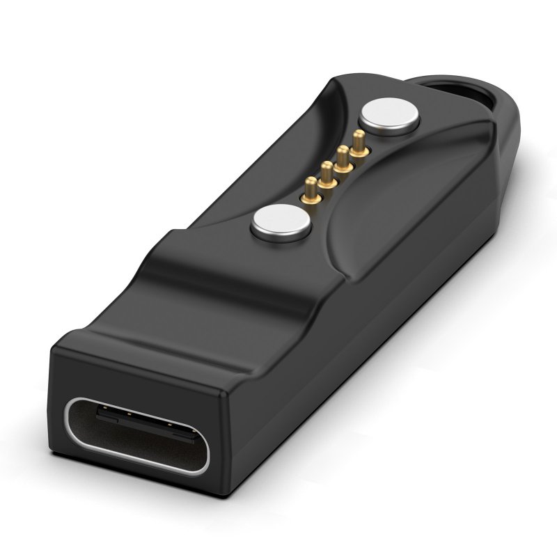 Type C Adapter Fast Charging Connector Charger Converter Compatible For Polar Pacer / Pacer Pro Accessories black