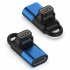 Type C Charging Adapter Charger Replacement Charging Connector Compatible For Coros Pace 2   Coros Pro   42   Vertix blue black