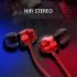 Type C Headphones Compatible For 9 8 7 Pro P50 Pro Wire Control Bass Magnetic Earphones With Microphone black
