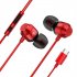 Type C Headphones Compatible For 9 8 7 Pro P50 Pro Wire Control Bass Magnetic Earphones With Microphone black