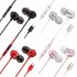 Type C Headphones Compatible For 9 8 7 Pro P50 Pro Wire Control Bass Magnetic Earphones With Microphone black