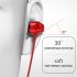 Type C Headphones Compatible For 9 8 7 Pro P50 Pro Wire Control Bass Magnetic Earphones With Microphone silver