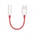 Type C Male To 3 5mm Earphone Headset Jack Adapter Aux Audio Cable Converter red