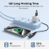 Type C Mini Wireless Lavalier Microphone 1 To 2 Noise Reduction Lapel Mic Clip On Microphone For Video Vlog Recording One to two type C interfaces