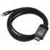 Type C To HDMI HDTV AV TV Cable Adapter For Samsung Galaxy S9 S10 Note 9 MacBook Aluminum Shell Weave 2M gray