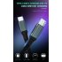 Type C To Micro Usb Charging Cable Data  Cable  Pd Fast Charge Data Transfer With Otg Function Compatible For Macbook Samsung Xiaomi blue Type C vs  Micro