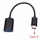 Type-C To OTG Adapter Cable Mouse Keyboard OTG Adapter Usb Adapter Converters Black